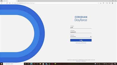 dayforce single log in.